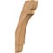 Ekena Millwork 3 1/2"W x 10"D x 22"H Olympic Smooth Knee Brace, Western Red Cedar BRC04X10X22OLY00SWR - alternate 1